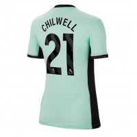Chelsea Ben Chilwell #21 Kolmaspaita Naiset 2023-24 Lyhythihainen
